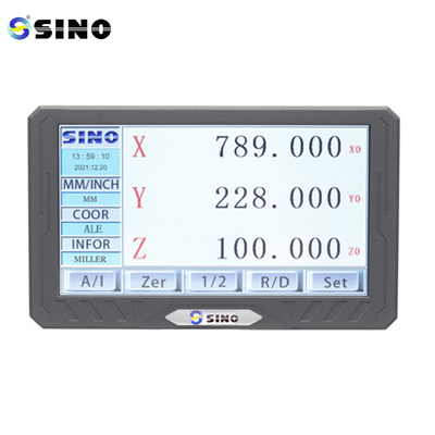 গ্লাস লিনিয়ার স্কেল এনকোডার SINO SDS200S ডিজিটাল রিডাউট সিস্টেম DRO 3 অক্ষ KA300