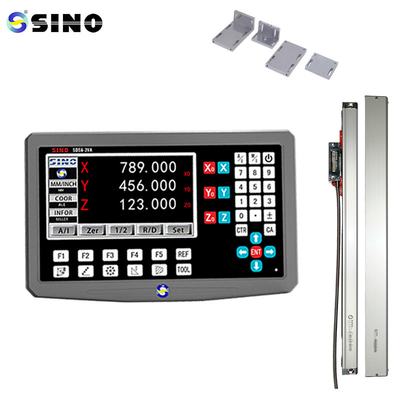 SINO 3 অক্ষ SDS6-3va ডিজিটাল গ্যাজ ব্যান্ডসওয়ার ফ্রিজিং টার্ন মেশিনের জন্য রৈখিক স্কেল গ্রিটিং রুলার সহ