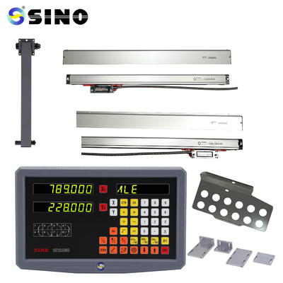 মিলিং বোরিং মেশিন সিনো SDS-2MS 2 অক্ষ ডিজিটাল রিডআউট DRO লিনিয়ার স্কেল এনকোডার