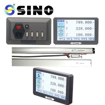 ভালো দাম 3 Axis LCD ডিজিটাল রিডআউট কিট SDS200s DRO ডিসপ্লে 0.005mm গ্রেটিং লিনিয়ার স্কেল এনকোডার অনলাইন